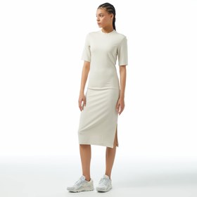 Resim Nike Sportswear Chill Knit Kadın Krem Elbise 