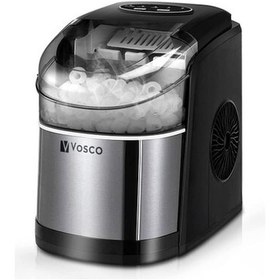 Resim Vosco Profesyonel Buz Makinesi 12 Kg/gün Kapasiteli-95268 