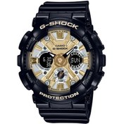 Resim Casio Gma-s120gb-1adr Quartz Silikon Siyah 20 Atm 46 Mm Erkek Kol Saati Siyah 