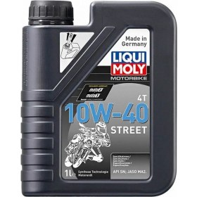 Resim Lıquı Moly Liqui Moly 10W-40 Street / (10W40) 4T Sentetik Motor Yağı (1L) 