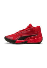 Resim Puma Court Pro Jr Çocuk Kırmızı Basketbol Ayakkabısı 