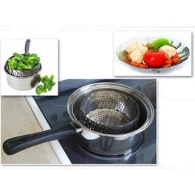 Resim Evefix Buharda Pişirme Aparatı Haşlama Sepeti 