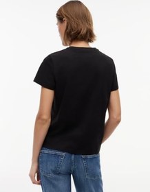 Resim Tommy Hilfiger TJW REG US LINEAR SS TEE Gömlek Kadın 