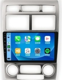 Resim Kia Sportage 2005-2010 6gb Ram 64gb Hafıza 8 Çekirdek Carplay Kamera Android Multimedya 9" 