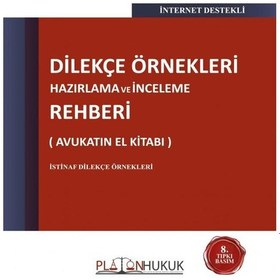 Resim 9786257603713 - Dilekçe Örnekleri Hazırlama Ve İnceleme Rehberi 8.baskı 