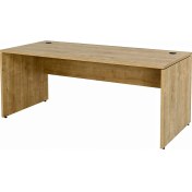 Resim Furni 24 180 cm Çalışma Masası, Ev ve Ofis Için Ideal Çalışma ve Bilgisayar Masası, Safir Meşe Rengi 