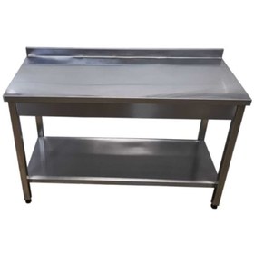 Resim pınar inox Taban Raflı Çalışma Tezgahı 