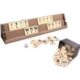 Resim Star Okey Star Süper Lüks Runny Set Golden Pearl Altın Inci Okey Takımı 