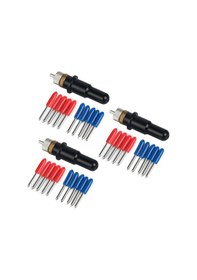 Resim Adet Roland Bıçak Tutucu Siyah Renk +15 Adet 45 + 15 Adet 60 Derece Rafine Tavşan Redsail Kesici Plotter S 