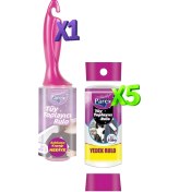 Resim Premium Tüy Toplayıcı Rulo Ve 5 Yedek Rulo Paketi 