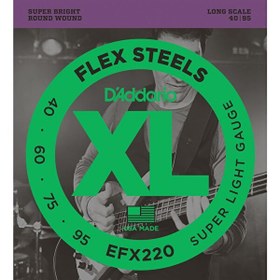 Resim D'Addario EFX220 Bas Gitar Teli 