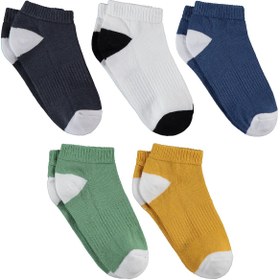 Resim Civil Boys Sport 5'li 2-12 Yaş Erkek Çocuk Patik Çorap - Standart / 10-11 Yaş 