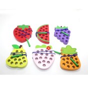 Resim Epilons Eğitici İp Geçirme Oyunu 93-1450 