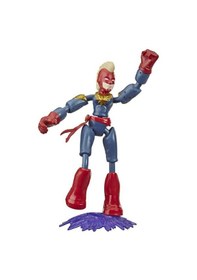 Resim Marvel Bend Flex Captain Deluxe Figür E7872-E7377 