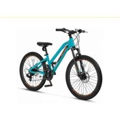 Resim Ümit 2079 L-2d Motıon Erkek Kız Bisikleti 254h V 20 Jant 21 Vites Turkuaz Siyah Çok Renkli 