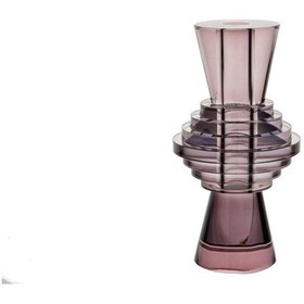 Resim Mikasa Moor Bordo Cam Vazo 10x10x20 Cm 