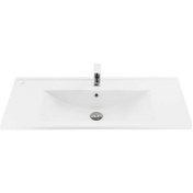 Resim Creavit SU100 Etajerli Dolap Mobilya Uyumlu Lavabo 45 x 100 CM 