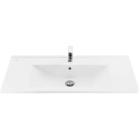 Resim Creavit SU100 Etajerli Dolap Mobilya Uyumlu Lavabo 45 x 100 CM 