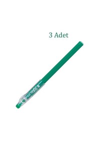Resim Pilot Frixion Ball Stick Roller Silinebilir Jel Kalem 0.7 mm Yeşil F18-G 3 Adet 