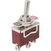 Resim YLZ Sağ-Sol Anahtar Metal Çift Tarafa Yaylı (On)-Off-(On) (3 Uçlu) 