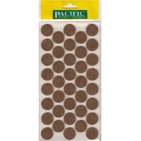 Resim Ecovibe Koç Plastik Yapışkanlı Keçe Zemin Koruyucusu Çap 24 mm 
