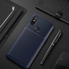 Resim Xiaomi Redmi Note 5 Pro Uyumlu Kılıf Negro Silikon Kapak Lacivert 