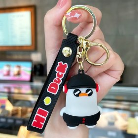 Resim Baijiafu2 Yeni Yumuşak Plastik Anahtarlık Küçük Kolye Okul Çantası Kolye Bebek Oyuncak Okul Çantası Kolye (Yurt Dışından) 