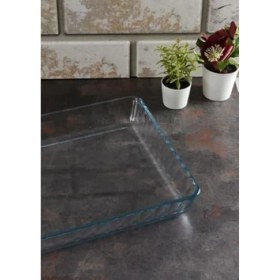 Resim Storemax 59984 Dikdörtgen Borcam Tepsi 