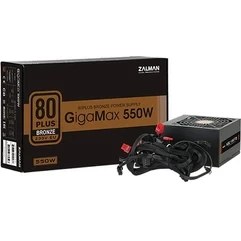Resim Zalman ZM550-GVII 550W 80 + Bronze Güç Kaynağı 