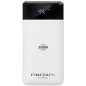 Resim Powerway TX20 - 20.000 Mah Dijital Göstergelİ Çift Usb Powerbank Powerway