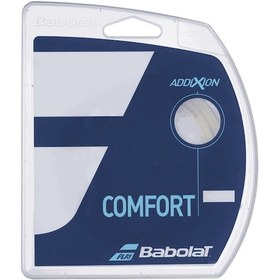 Resim Babolat Addixion 12m Paket Tenis Raket Kordajı Krem 