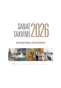 Resim Sanat Takvimi 2026 Duvar Takvimi Ciltli Angora Yayıncılık 