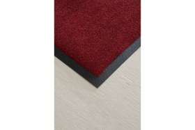 Resim Karmat Nem Alıcı Toz Alıcı Paspas, Nem Alıcı Kapı Önü Paspas, Bordo Kapı Önü Paspası 