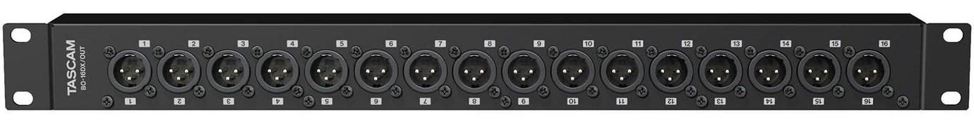 Resim Tascam BO-16DX-OUT Profosyonel Kurulumlar İçin D-Sub - Xlr Çıkış Adaptörü 