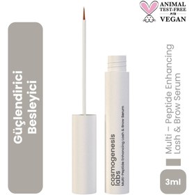 Resim Cosmogenesis labs multi-peptide enhancing lash & brow serum 3 ml 
