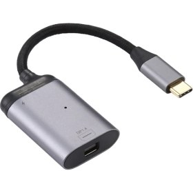 Resim Hua3C C 4K Tip-C Ila Mini Displayport1.4 Pd Veri Aktarım Adaptörü USB 3.1 Hdtv Projektör Için Tip C Ila Mini Dp Kablosu (Yurt Dışından) 