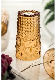 Resim Akrilik Bal Tekli Uzun Bardak & Su Meşrubat Bardağı 750 ml ( Büyük Boy & Cam Değildir) 