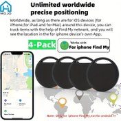 Resim 4'lü Paket Kablosuz Akıllı Takipçisi Mini Etiket, IOS için Apple Find My Uygulaması, iTag Kaybolma Hatırlatıcı Cihazı Dünya Çapında Konum Takibi, Araba Anahtarı Evcil Hayvan Bavulu için Kablosuz Akıllı Bulucu (Android ve cep telefonları için değil, Bağlanırken "Başka Öğeler Ekle" seçeneğini seçin) 
