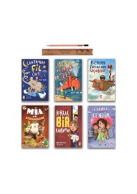Resim Timaş Çocuk Çantamdan Fil Çıktı - Uzaya Giden Tren - Canım Kendim - Korkak Bir Kahraman Set 6 Kitap 