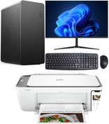 Resim IZOLY E-Vix Ofis Seti: HP WiFi Yazıcı, i5-3470 8GB 256GB SSD PC, 22' Monitörlü Masaüstü Çözüm 