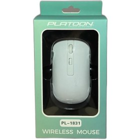 Resim Platoon Pl-1831 Wireless Kablosuz Sessiz Ve Ergonomik Mouse 1200 Dıp 2.4 Ghz 