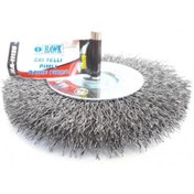 Resim mikudesign HA11135 Pimli Gri Tel Daire Fırça 100x10 mm 