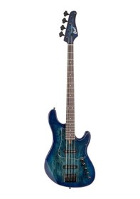 Resim Cort Gb-fusıon4bb 4 Telli Aktif Bas Gitar - Blue Burst Orta/prof 