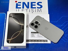 Resim Apple iPhone 16 Pro İkinci El TR | 256 GB | Natürel Titanyum 