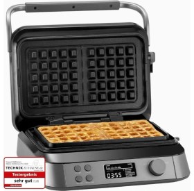 Resim Klamer Double Belçika Waffle Makinesi 1600W LCD Ekranlı 