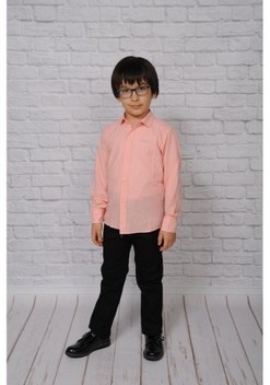 Ozmoz Unisex Çocuk Organik Pamuk Triko Kahverengi Pantolon