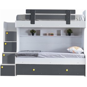 Resim Setaymobilya Ranza, Metris Yavru Yataklı Ranza, Metris Merdivenli 3 Lü Ranza 