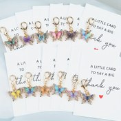 Resim 12 Parça Kelebek Anahtarlık Seti – Teşekkür Temalı Cep Sarılma Hediye Paketi: Bozuk Para Çantası, Şapka ve Araçlar işinize Özel Takdir Ve Dostlulk İbreti. Minnettlik hediyesi ile öne süren bir hatira (Teğet Partisi Süslemeler/Nişan Ziyafesi, Nikah Davutu Egitim Okulu Geridönüş). En Iyi Cadılar Bayrami, Ýylbaşy Arkadaş ýaňlygy, Ýaşayış Söhbetlerini Bezegleme Üstünligine. Dayamli Kilit Halqasy 