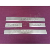 Resim Woc Chrome Vw Golf 7 Krom Kapı Eşiği 2013 Sonrası 4 Parça Paslanm 