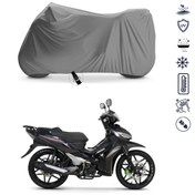 Resim Genel Markalar RKS Easy Pro 50 Uyumlu Motosiklet Brandası 4 Mevsim Su Geçirmez Motor Brandası 
